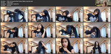Charger l&#39;image dans la galerie, 9093 10 Long hair blow Drying  Filipina Long Hair