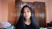 Load image into Gallery viewer, 9093 13 LONG HAIR OILING before bed  Long Haired Filipina