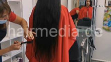 将图片加载到图库查看器，9093 22 Long Hair Philippines salon dry cut haircut and blow