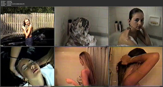 9143 modelwash 1 misc US shampooing from 80s, 63 min video for download