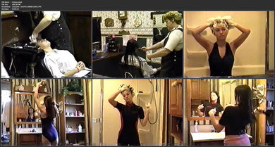 9143 modelwash 3 Terinee misc US shampooing from 90s, 61 min video for download