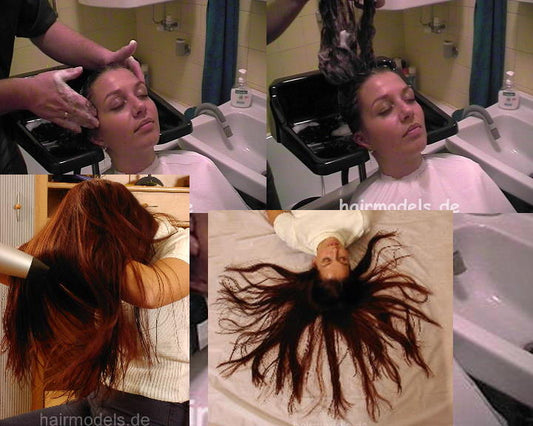 939 Austria shampoo casting ManuelaW by barber