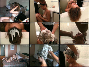 961 Anja Claudia sexy shampooing 51 min video for download