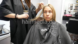 1142 ASMR Hair Coloring & Shampooing salon hair day