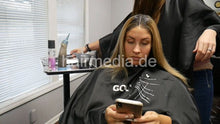 Carica l&#39;immagine nel visualizzatore di Gallery, 1142 ASMR Hair Coloring &amp; Shampooing salon hair day