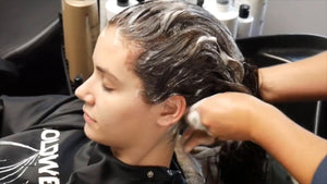 1142 ASMR Hair Washing-Shampooing, Hair Cutting, Brushing, & Blowdrying Compilation