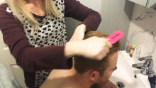 Load image into Gallery viewer, 1212 ASMR scalp massage, forward wash and buzzcut