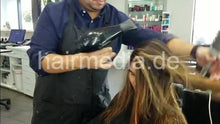 Cargar imagen en el visor de la galería, 1216 ASMR Womans haircut in salon by barber