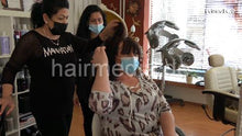 Load image into Gallery viewer, 4059 AidaZ 2021 May tre colori torture 1 dry haircut in facemask