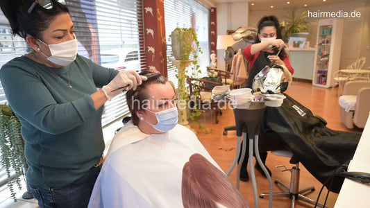 4059 AidaJ 2022 dramatical makeover 3 bleaching and shampoo