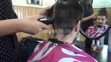Cargar imagen en el visor de la galería, 2022 AleksaT and DijanaT 1 guy by NevenaI buzz dry haircut