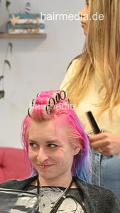 8168 Alexa painted hair by Zoya complete all scenes, vertical video