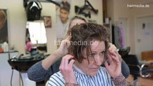 Cargar imagen en el visor de la galería, 1191 02 LindaS by Dzaklina introduction haircut much too short