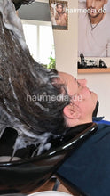 Laden Sie das Bild in den Galerie-Viewer, 8170 Anna  doing thick hair greek model all vertical videos dry haircut shampoo blow