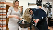 将图片加载到图库查看器，1050 230115 Antonija by MichelleH SP custom forward haircare and blow style private livestream