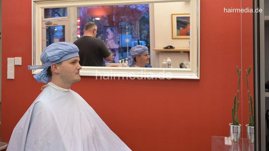 2025 permed Antonio by Nico Part 3, fixation, haircut, buzz