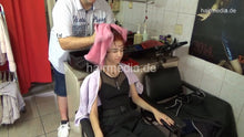 将图片加载到图库查看器，4120 Daughter Bojana 4 red teen girl shampoo by barber