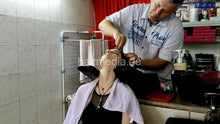 Laden Sie das Bild in den Galerie-Viewer, 4120 Daughter Bojana 5 red teen girl shampoo by barber cam 2