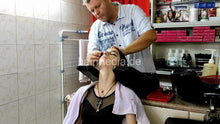 Load image into Gallery viewer, 4120 Daughter Bojana 5 red teen girl shampoo by barber cam 2