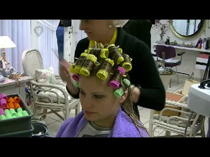 1213 Clarissa first salon wetset hairnet and earprotector haircaredreams hairfun