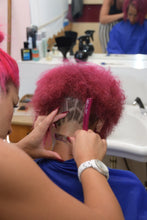 Cargar imagen en el visor de la galería, 8143 JessicaO Cut and napeshave by barber afro hair