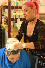 Laden Sie das Bild in den Galerie-Viewer, 347 Pegy 1 forward salon shampooing hairwash by redhead barberette Kia