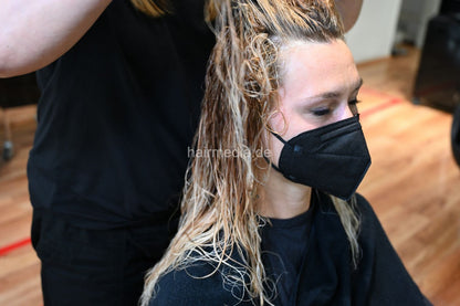 Felicia perm Part 3 fixing, haircare and shampoo again