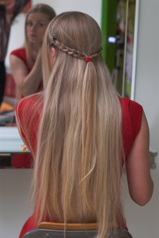 196 sls Katherina long hair play, braiding, 118 min video for download