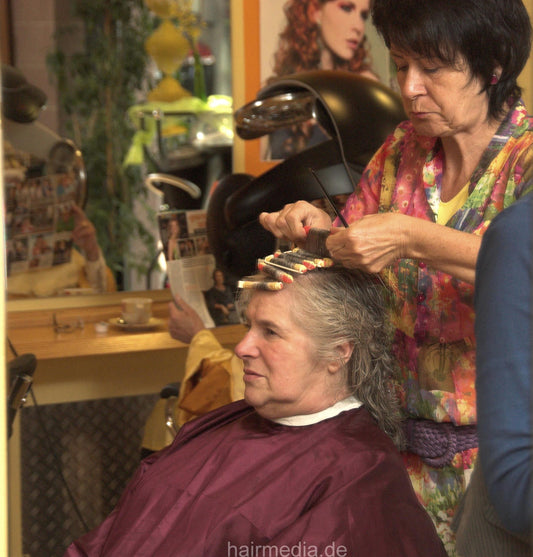 7033 A day in perm salon Part 2