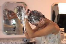 Charger l&#39;image dans la galerie, 198 Tata 2 self shampoo, salon hairwash forward manner over salon shampoobowl