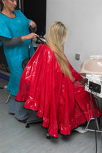 将图片加载到图库查看器，198 Amalia long blonde hair in salon 1 hairplay combing brushing, braids