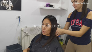 1155 Neda Salon 20210902 3 Daisy haircut and blow out