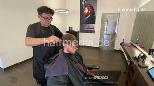 1201 Daniel buzz, shampoo, haircut