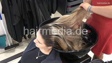 将图片加载到图库查看器，397 Dragica ASMR extrem long backward salon shampooing by VanessaDG