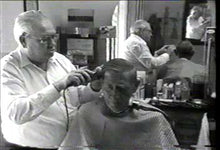 Load image into Gallery viewer, 205 empty chair US barbershop docu