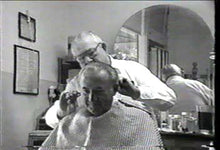 Carica l&#39;immagine nel visualizzatore di Gallery, 205 empty chair US barbershop docu