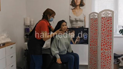 9093 21 Long Hair philippines salon shampoo and blow by barberette