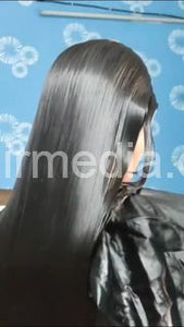 9149 Heavy Hair oiling of my girlfriend