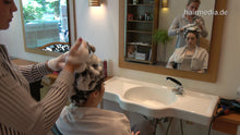 Load image into Gallery viewer, 370 Imany 3 by MelanieGe upright manner shampooing in salon