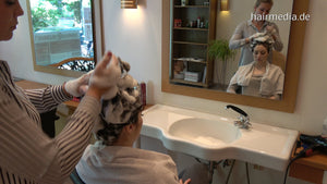 370 Imany 3 by MelanieGe upright manner shampooing in salon