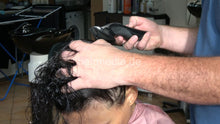 将图片加载到图库查看器，1167 02 barberette BabsiS got introduction ASMR daily haircut by barber