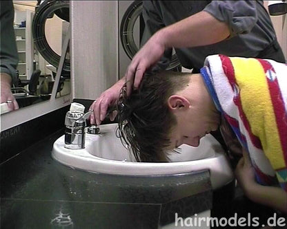 235 Jakob young man by barber in hotel and salon  2 scenes