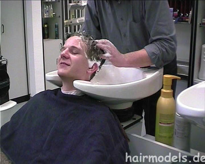 235 Jakob young man by barber in hotel and salon  2 scenes