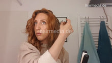 Charger l&#39;image dans la galerie, 1196 Jade redhead 220419 styling after oiling shampoo