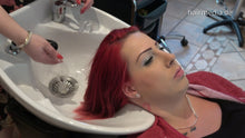 Load image into Gallery viewer, 369 JaninH backward shampoo by KristinaM redhead