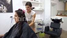 将图片加载到图库查看器，1155 Neda Salon 20210819 2 haircut and blow style of JelenaM