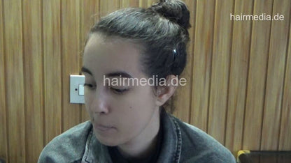 2023 Sister JelenaZ in braces shampoo by barber and blow