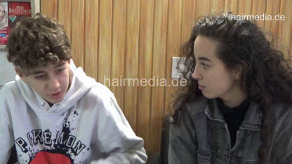 2023 Sister JelenaZ in braces shampoo by barber and blow