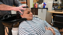 Load image into Gallery viewer, 1220 Juanita curly hair by barber backward