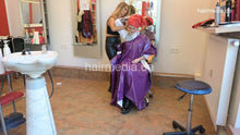 Cargar imagen en el visor de la galería, 1173 03 Klaudia by Zoya LI custom shampooing backward and blow